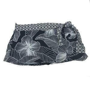 Tommy Bahama Swim Skirt Palms Womens XS Tie Waist